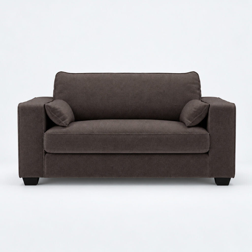 Verdi Love Seat Sofa - Double Espresso - clean studio