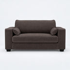 Verdi Love Seat Sofa - Double Espresso - clean studio