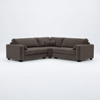 Verdi XL Double Corner Sofa - Double Espresso - clean studio