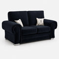 Verno Fullback 2 Seater Sofa — Midnight Noir — clean studio