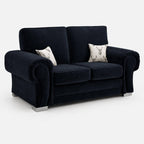 Verno Fullback 2 Seater Sofa — Midnight Noir — clean studio
