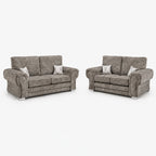 Verno Fullback 3+2 Sofa Set — Truffle Mink — clean studio