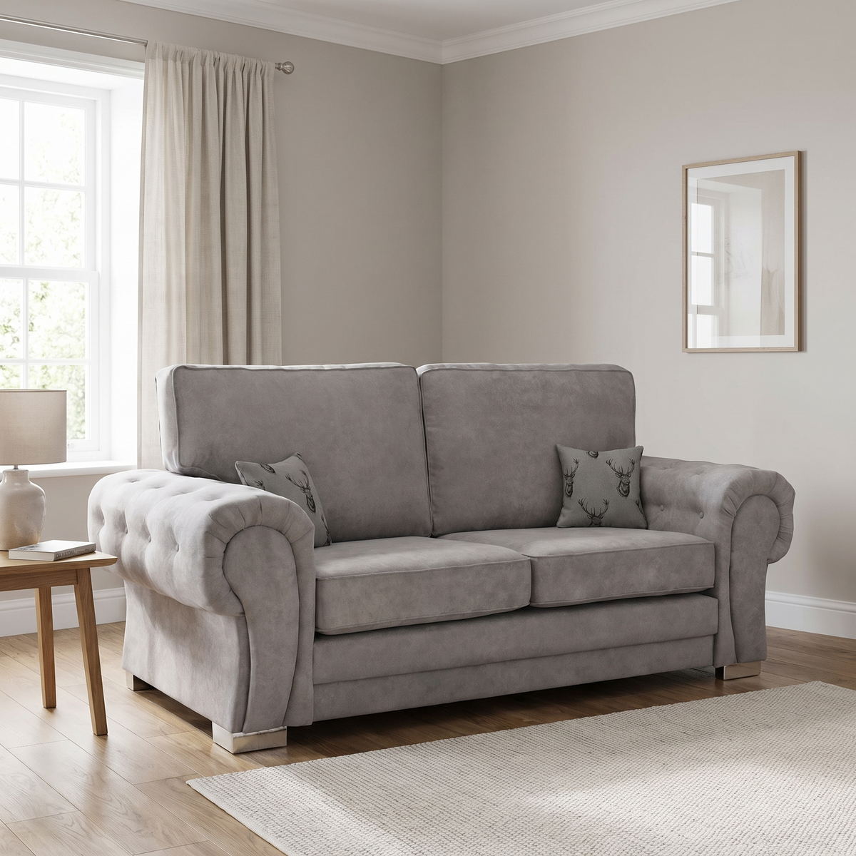 Verno Fullback 3 Seater Sofabed — lifestyle room hero