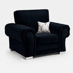 Verno Fullback Armchair — Midnight Noir — clean studio