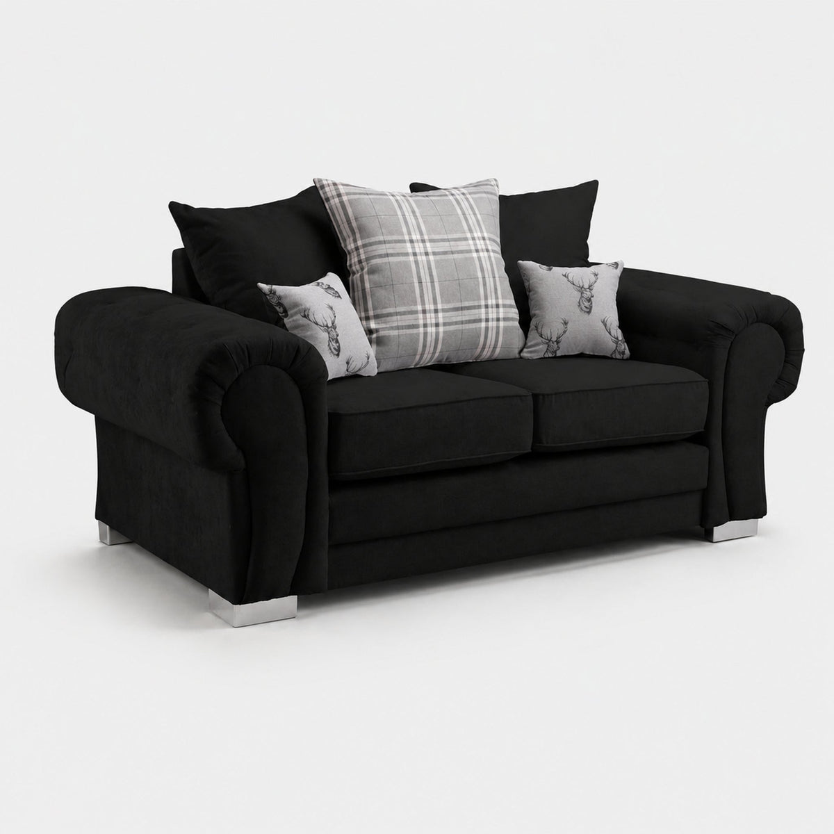 Verno Scatterback 2 Seater — Midnight Noir — clean studio