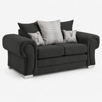 Verno Scatterback 2 Seater — Smoked Steel — clean studio