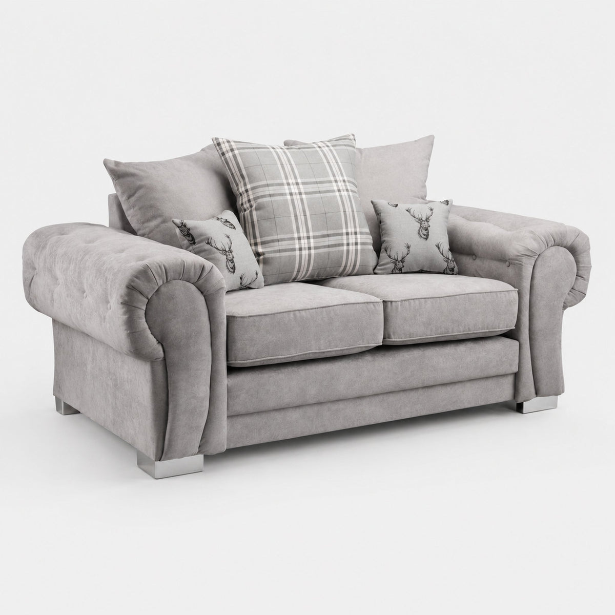 Verno Scatterback 2 Seater — Truffle Mink — clean studio