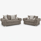 Verno Scatterback 3+2 Sofa Set — Truffle Mink — clean studio