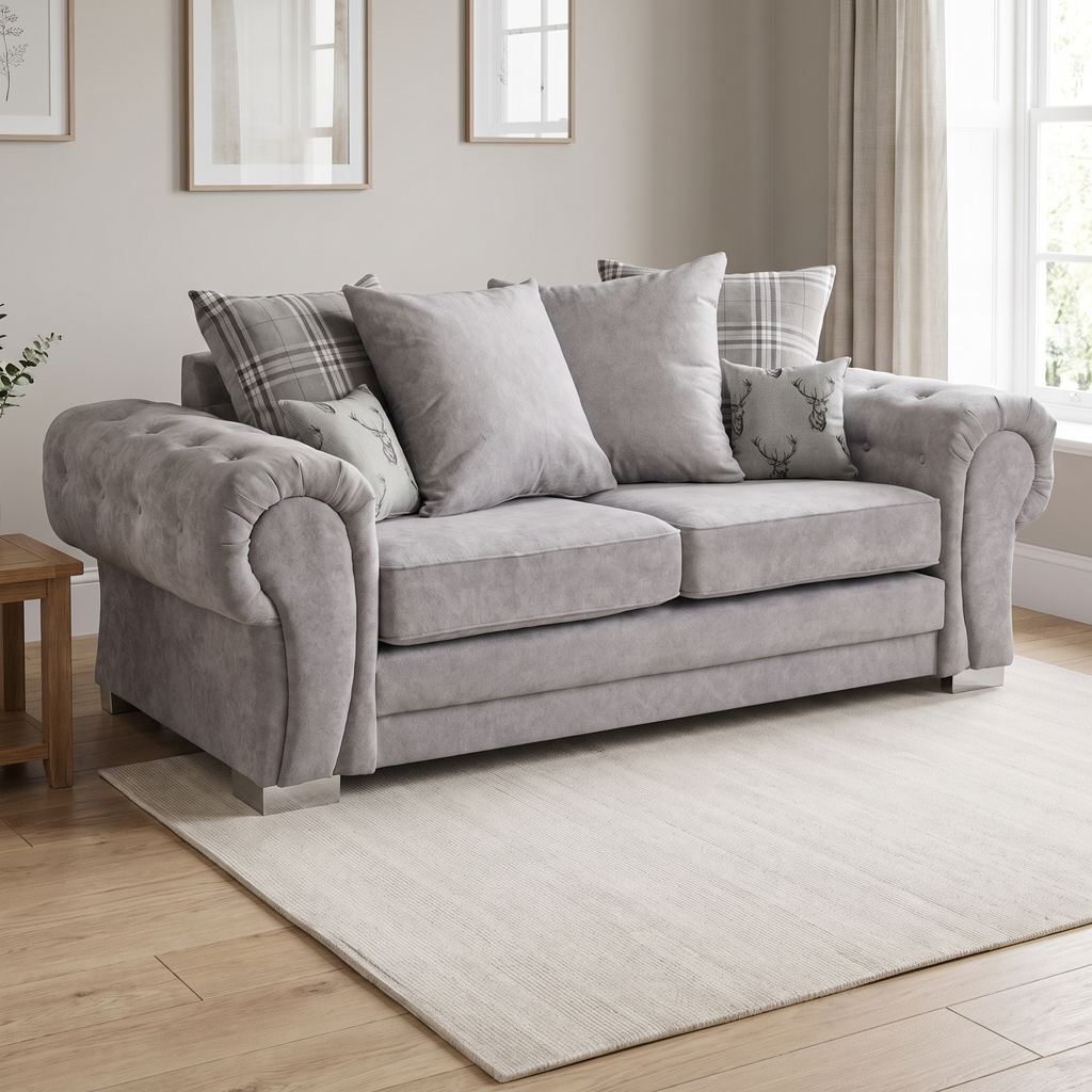 Verno Scatterback 3 Seater — lifestyle room hero