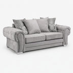 Verno Scatterback 3 Seater — Smoked Steel — clean studio