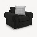 Verno Scatterback Armchair — Midnight Noir — clean studio